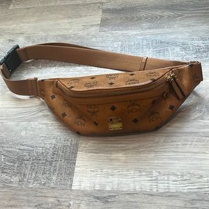 MCM Fursten Visetos Belt Bag